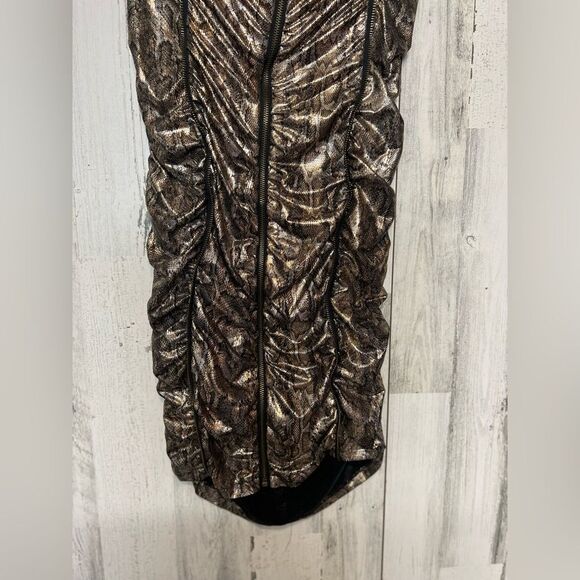 Strapless snake print dress mini size 3XL - Picture 7 of 7